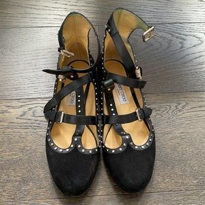 Jimmy Choo caged flats